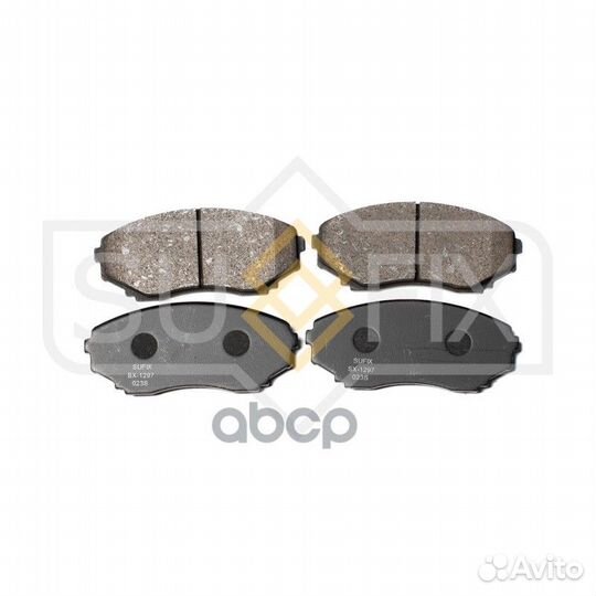 Колодки тормозные дисковые перед прав/лев M