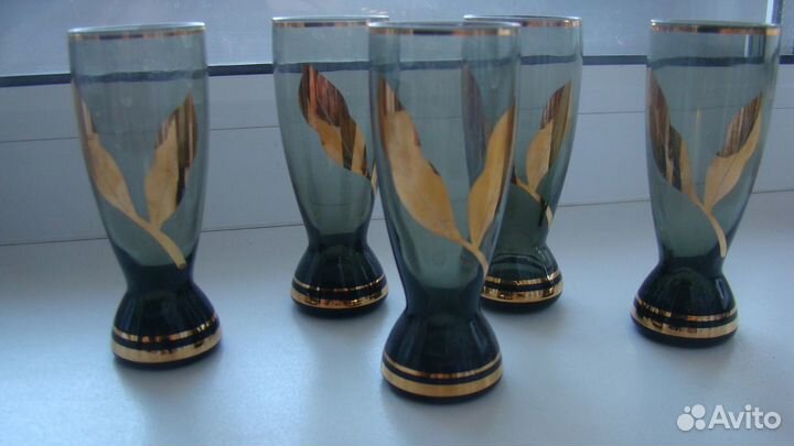 Стопки, Богемское стекло 1988 г