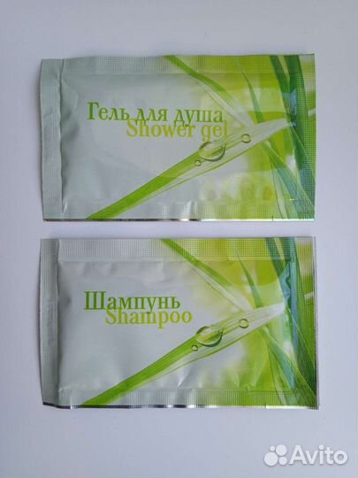 Шампунь и гель для душа одноразовый 10мл. (75шт.)