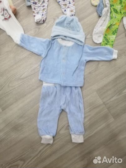 Вещи пакетом 0-3мес