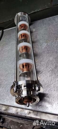 Колпачковая колонна медь