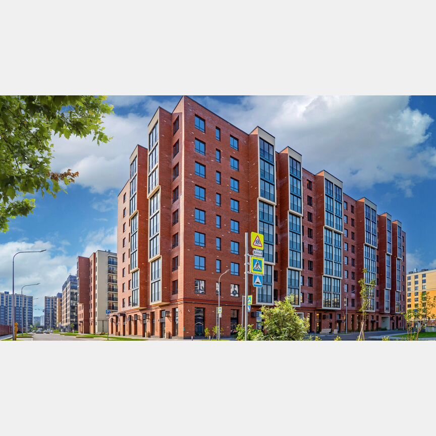 2-к. квартира, 55,4 м², 8/9 эт.