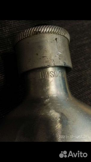 Фляга немецкая на одном номере миска без клейм