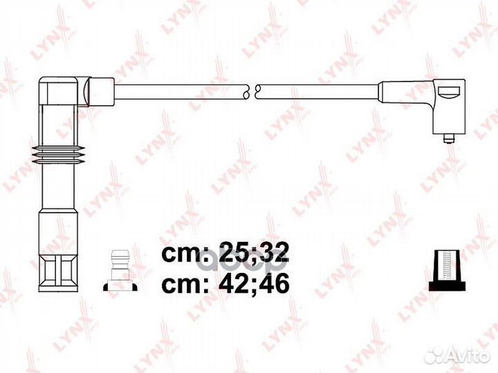 Провода высоковольтные Audi A2/A3,VW Bora/Golf IV