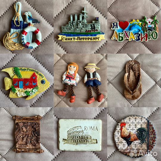 Магниты на холодильник 28 шт набор