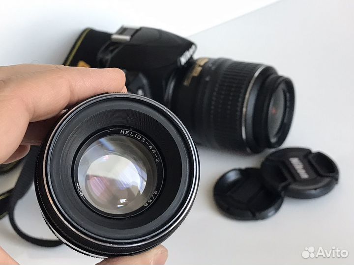 Nikon d3100 + 18-55 + портретник