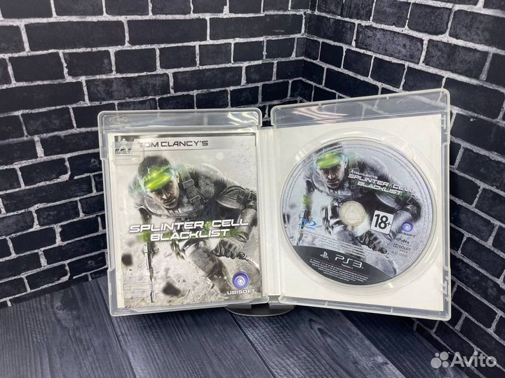 Диск PS3 Tom Clancys Splinter Cell Blacklist