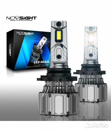 Сверх яркие светодиоды Novsight N50 6500k, комплек