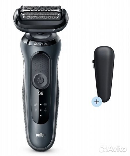 Электробритва Braun 60-N1000s Series 6, серый