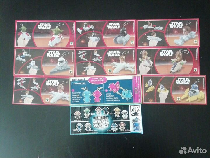 Вкладыши из Киндер сюрприза