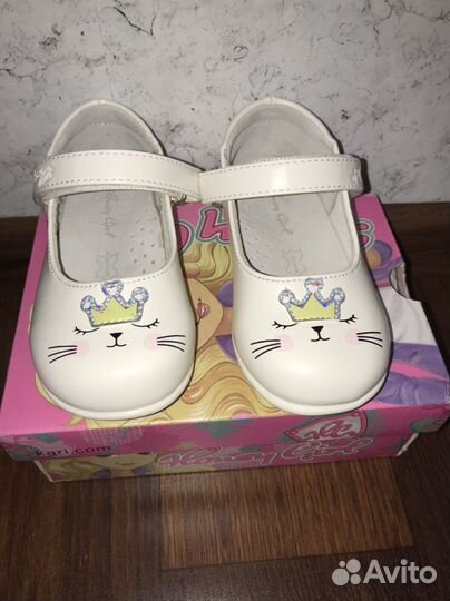 Туфли детские для девочки 22