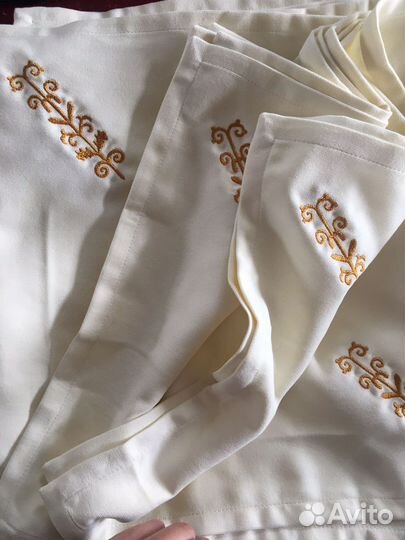 Салфетки сервировочные с башкирской вышивкой