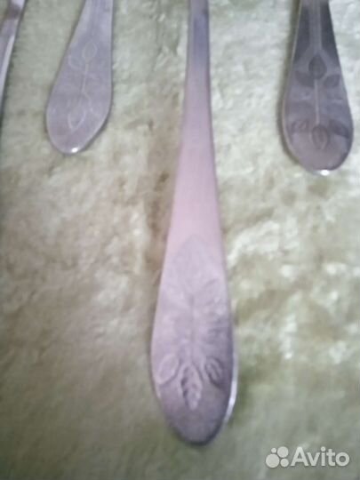 Ложки вилки нержавейка СССР бу