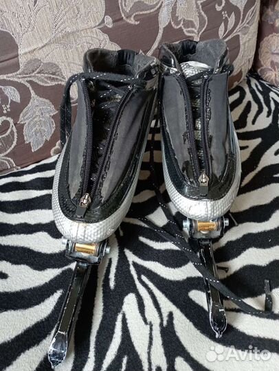 Конькобежные коньки 37 р (на 35)