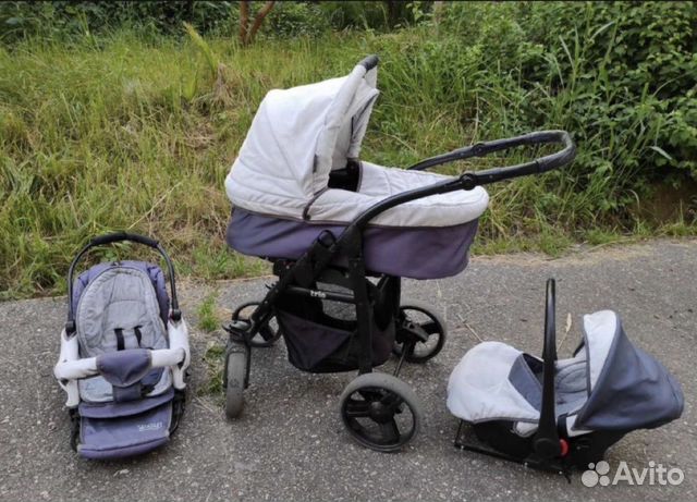 Коляска 3 в 1 tutis trio