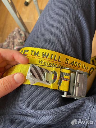Off white ремень оригинал