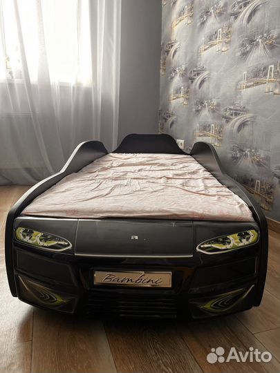 Кровать детская машина