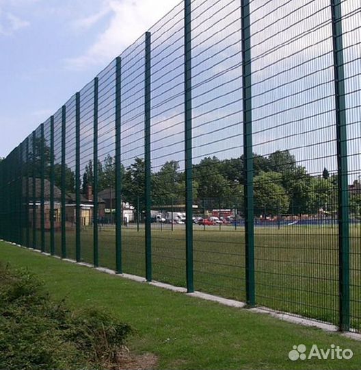 Забор сетка 3д