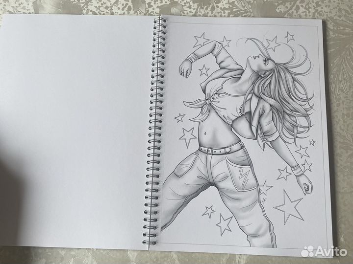 Раскраска dream dancers