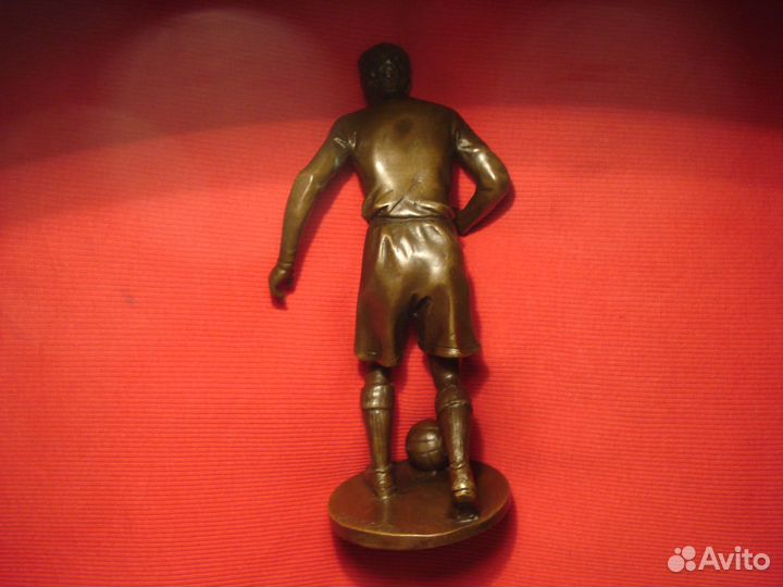Футболист Послевоенный Бронза 1967 г СССР Редкий