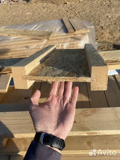 Балка двутавровая клеенная усиленная бдку-241