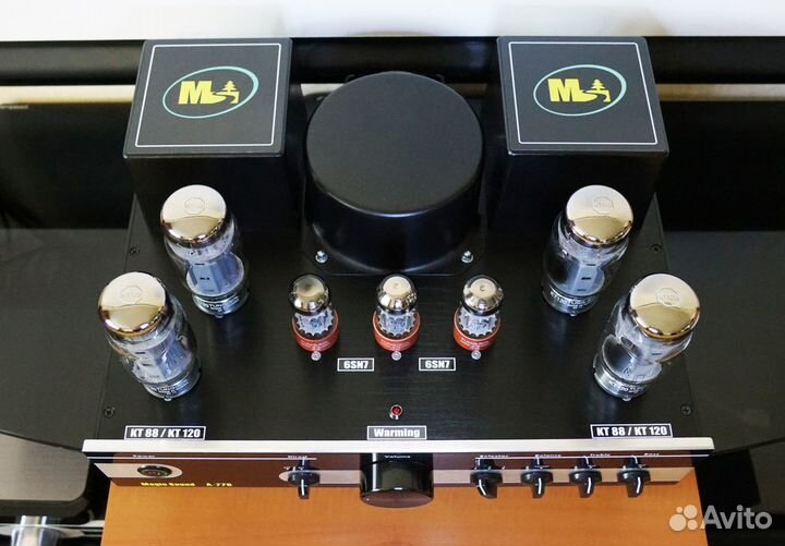 Усилитель ламповый 2 х 75Вт (Hi-End класса)