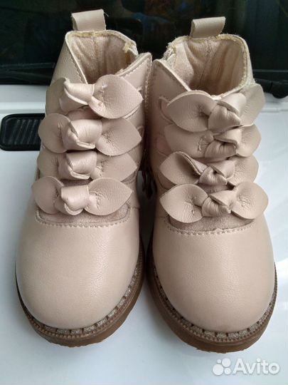 Ботинки на девочку 21 размер