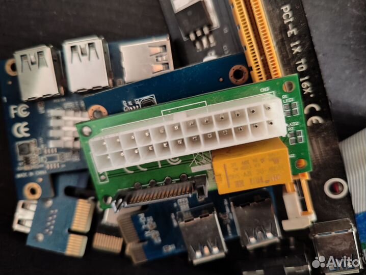 Рейзера для видеокарты и прочее для майнинга