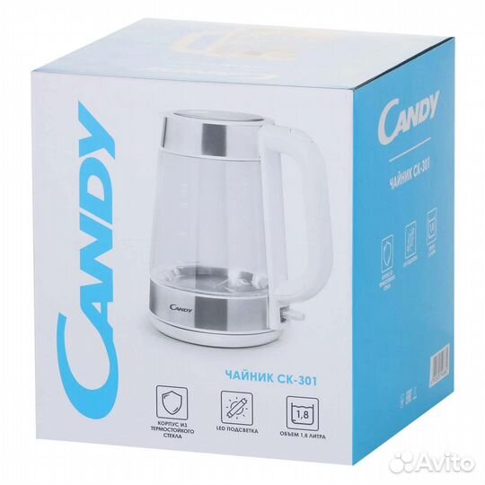 Электрочайник Candy CK-301(Новый)