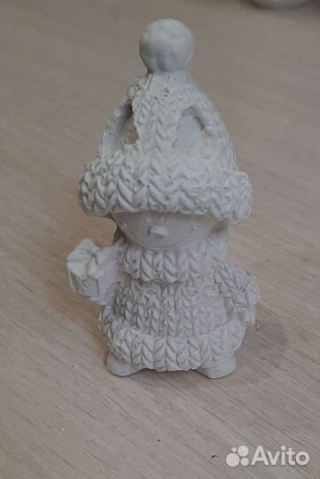 Фигурки для расскрашивания из гипса