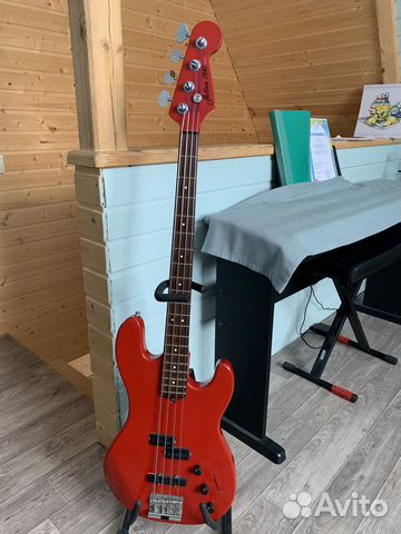Бас гитара Musima Action + Bartolini