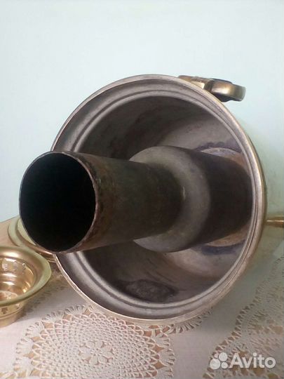 Самовар угольный старинный