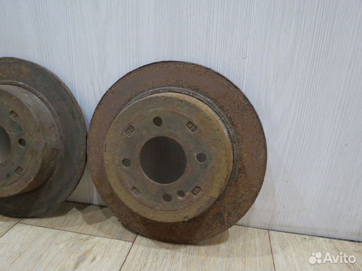 Диск тормозной задний Hyundai Solaris