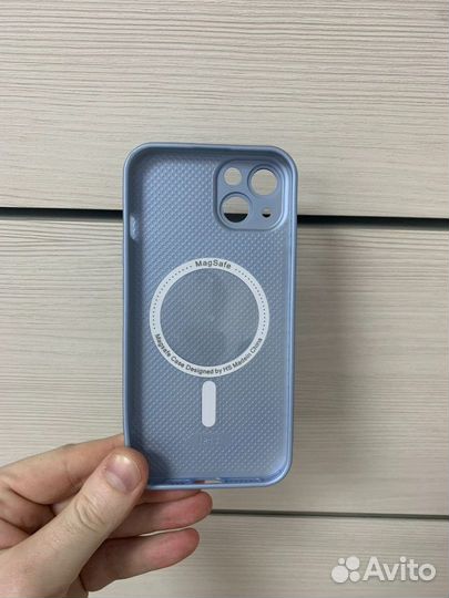 Чехол стеклянный Magsafe iPhone 13
