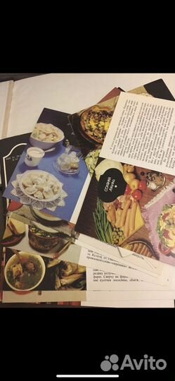 Русская кухня набор открыток