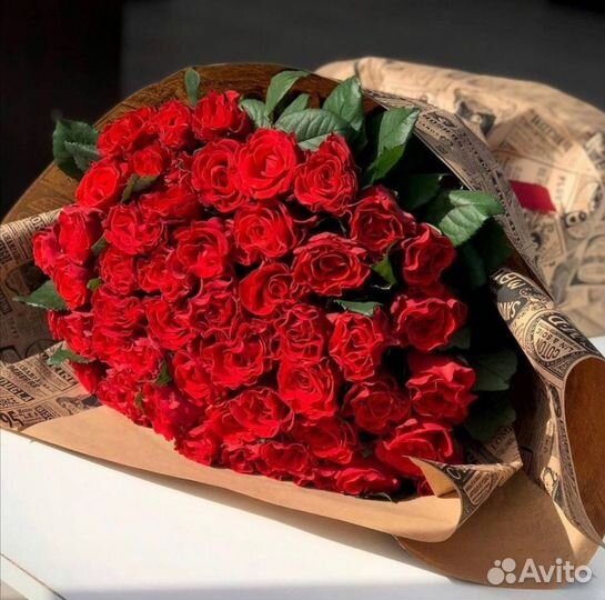 Розы 15/25/51/101 шт