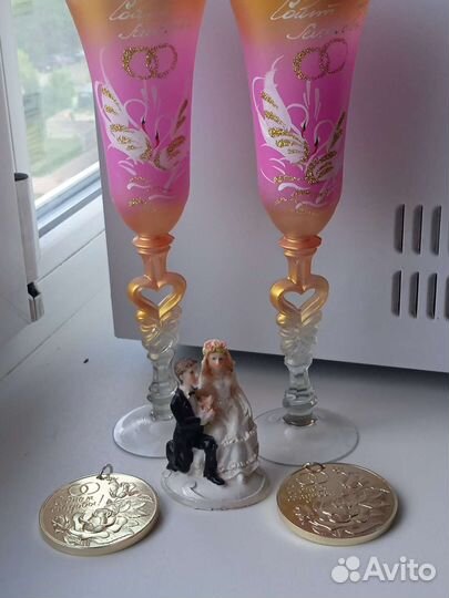 Свадебные бокалы