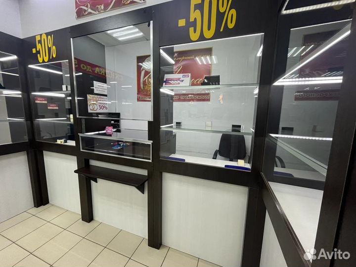 Витрины торговые