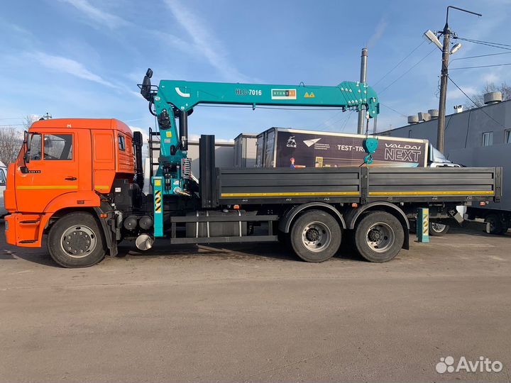 КамАЗ 65115 с КМУ, 2023