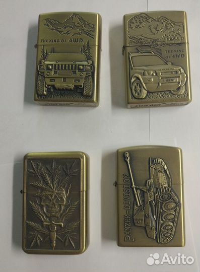 Зажигалки ананлог zippo