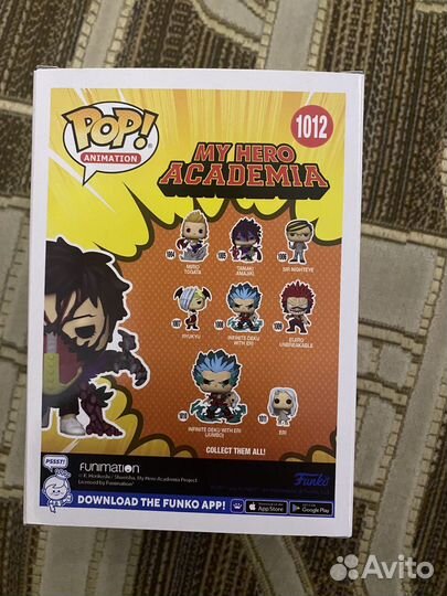 Funko pop Overhaul (Восстановитель)