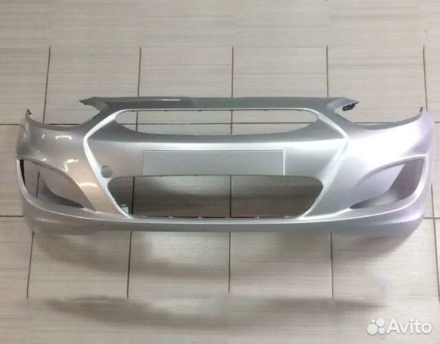 Бампер Солярис. Замена