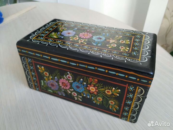 Деревянная шкатулка ручная работа