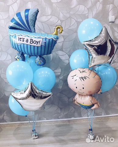 Гелиевые шары с доставкой/ букеты из шаров и цветы