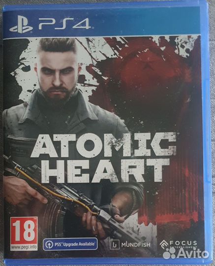 Игрa Atomic heart на PS-4