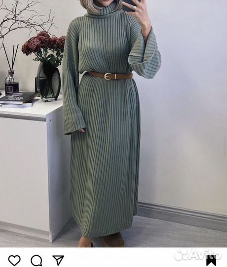 Платье хомут