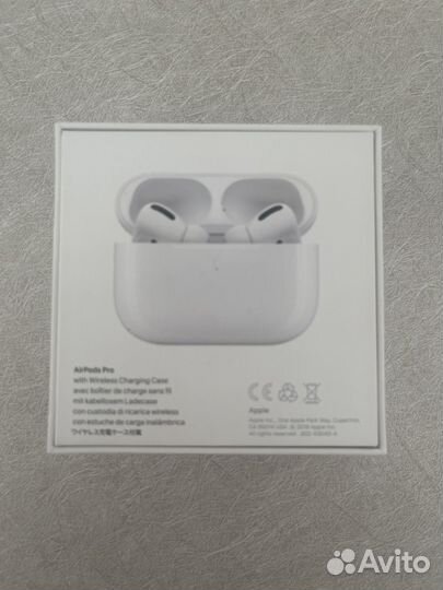 Зарядный кабель apple airpods pro коробка