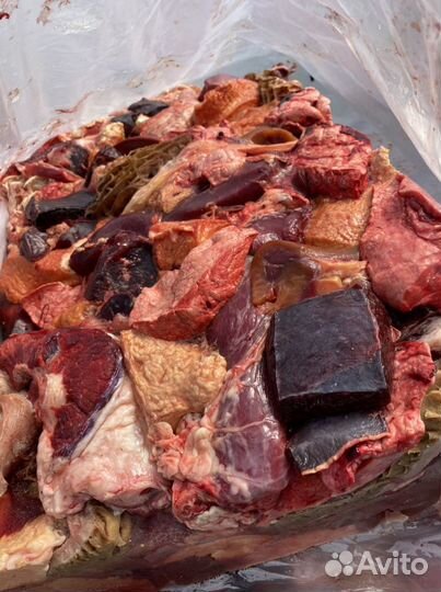 Говяжий ливер для собак(обрезь говяжья)