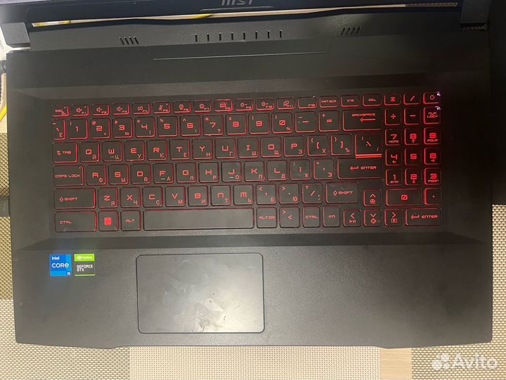 Игровой ноутбук msi katana gf76