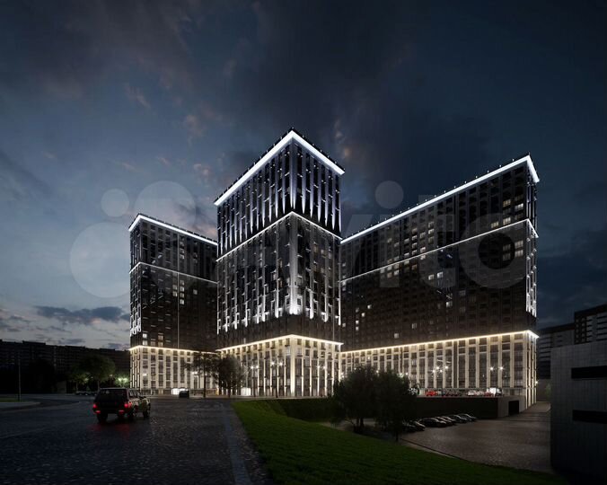 2-к. квартира, 60,1 м², 21/25 эт.